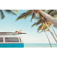 VW Van - Surf Vacation With My Volkswagen Kombi II