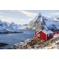 Blair Stevenson - Lofoten Islands - Traditional Norwegian Fishing Huts in Winter VI