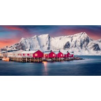 Blair Stevenson - Lofoten Islands - Traditional Norwegian Fishing Huts in Winter IX