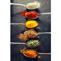 Eduardo Banks - Exotic Spices in Spoons