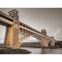 Assaf Frank - Britania bridge in Conwy-North Wales