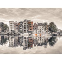 Assaf Frank - Amsterdam townhouses by the canal