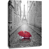 Paris - Red Umbrella