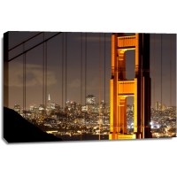 San Francisco - Golden Gate Bridge Closeup