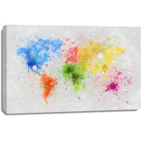Maps - Watercolor - Splash