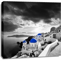 Greece - Santorini Blue Roofs