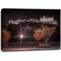 Assaf Frank - Edinburgh Castle at night, FTBR-1859