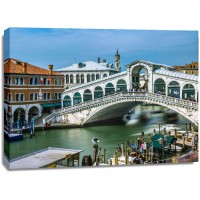 Assaf Frank - Famous Rialto bridge, Venice, Italy, FTBR-1896