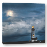 D. Burt - Lighthouse In Moonlight