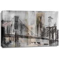 Susan Jill - New York - Brooklyn Bridge Twilight Detail