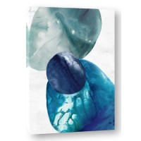Emma Peal - Organic Blue Rocks I