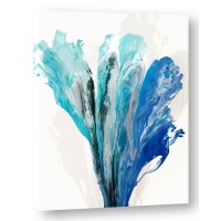 PI Studio - Blue Paint Fan I 