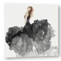 Aimee Wilson - Woman in Black Dress II 