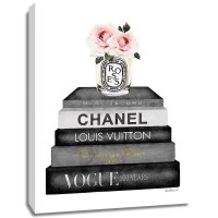Amanda Greenwood - Book Stack Pink Rose