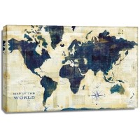 Sue Schlabach - World Map Collage  