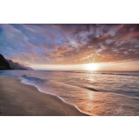 Dennis Frates  - Kee Beach Sunset