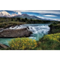 Dennis Frates - Rio Paine Waterfalls