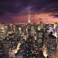 New York - City Night Skyline