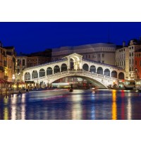 Bernard Zinth - Venice, Night of Rialto Bridge  