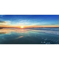 Doreen Sharp - Sunset Over Beach  