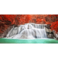 Renée Pehr - Autumn Waterfall in Kanchanaburi, Thailand