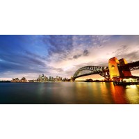 Isabel Lord - Panorama of Sydney Harbour, Australia  