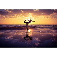 Ratchel Wood - Woman Practicing Yoga  
