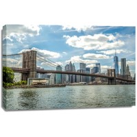 Linda Kreka - New York City Brooklyn Bridge Manhattan II  