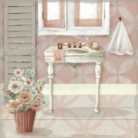 Carol Robinson - Blushing Bath Sink I