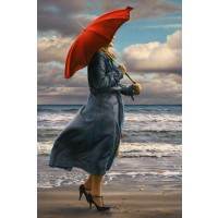 Paul Kelley - Red Umbrella