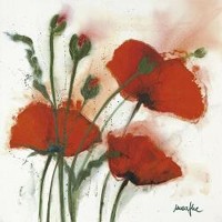 Martha Kisling - Poppies in the Wind I