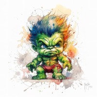 Patrice Murciano - Baby Hulk
