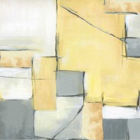 Eva Watts - Golden Abstract II