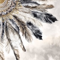 Eva Watts - Necklace of Feathers III 