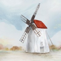 Isabelle Z - Red Windmill II 
