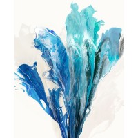 PI Studio - Blue Paint Fan II 