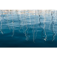 Richard Silver - Boat Sails Reflections 