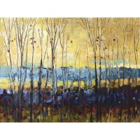 Wendy Kroeker - A field through trees