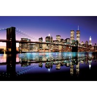 New York - Brooklyn Bridge - (Colour)  