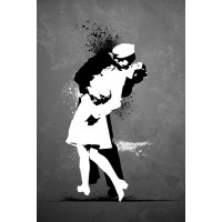 Banksy - Warzone Kiss 