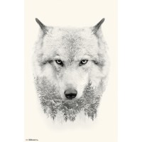 Spirit Animals & Trees - Wolf
