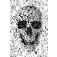 Skulls - Doodle
