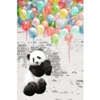 Panda - Balloon Flying