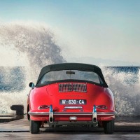 Gasoline Images - Ocean Waves breaking on Vintage Beauties (detail 1)