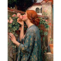 John William Waterhouse - The Soul of the Rose 