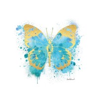 Amanda Greenwood - Butterfly Gold and Blue