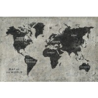 James Wiens - Grunge World Map