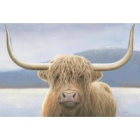Jamew Wiens - Highland Cow and The Mountain