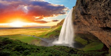 Elian Navdeep - Waterfall, Iceland  