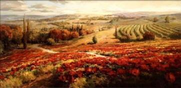 Roberto Lombardi - Red Poppy Panorama -Ovs  